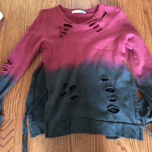 Tye die sweater